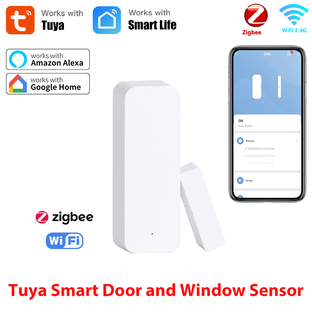 Smart Home Automation Kit - Tuya Smart WiFi/Zigbee Sensor Pintu Jendela