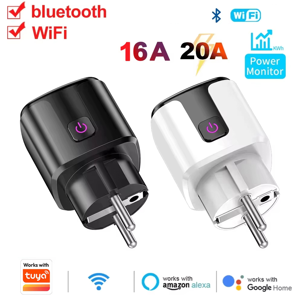 Wifi Smart Plug - Stop Kontak Pintar WiFi EU, Bekerja