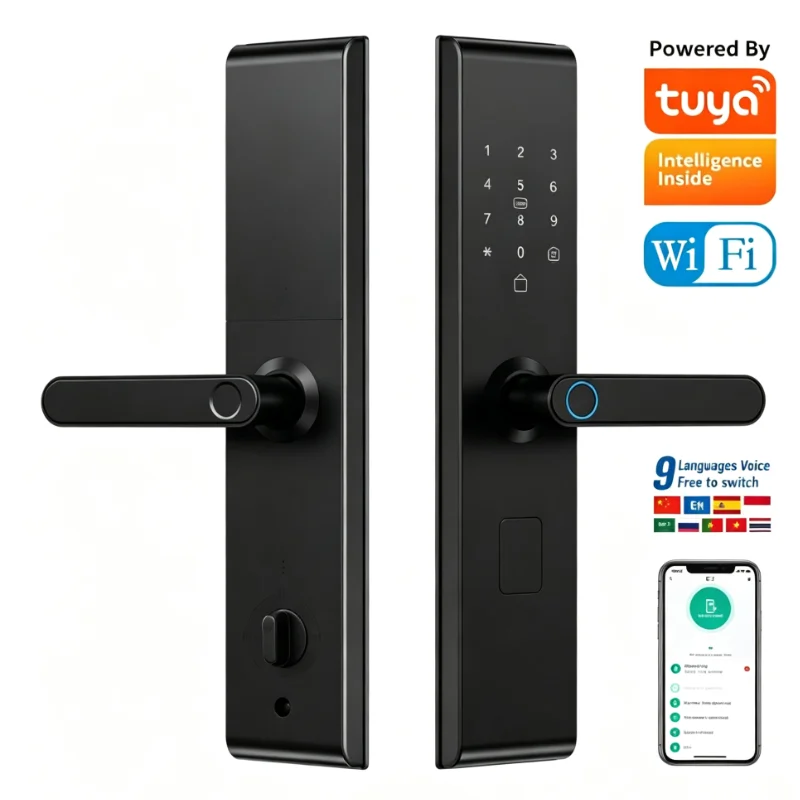 Kunci Pintu Elektronik Cerdas  - Smart Door Lock Wifi ulasan dan harga