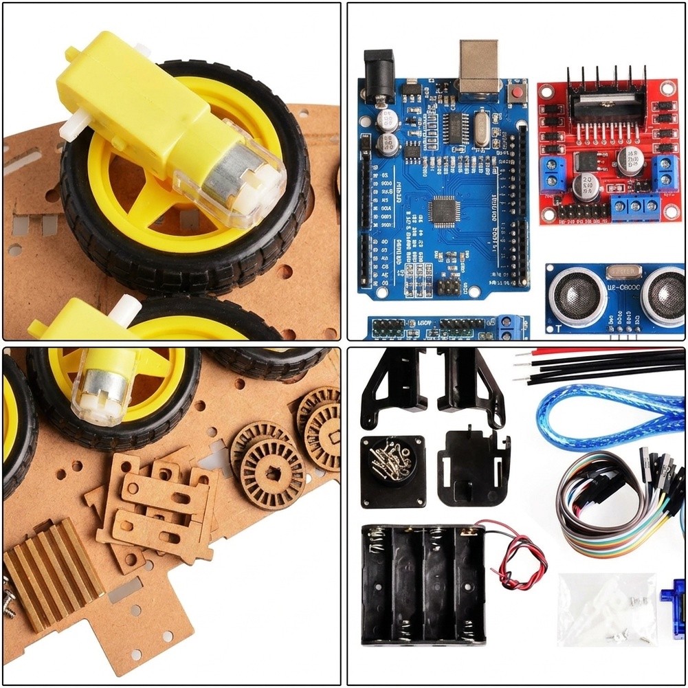 untuk kendaraan 4WD, kit rangk - Sensor Kit Arduino ulasan dan harga