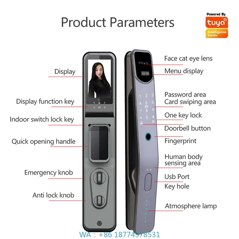 Kunci Pintu Pintar dengan Peng - Smart Door Lock Wifi ulasan dan harga