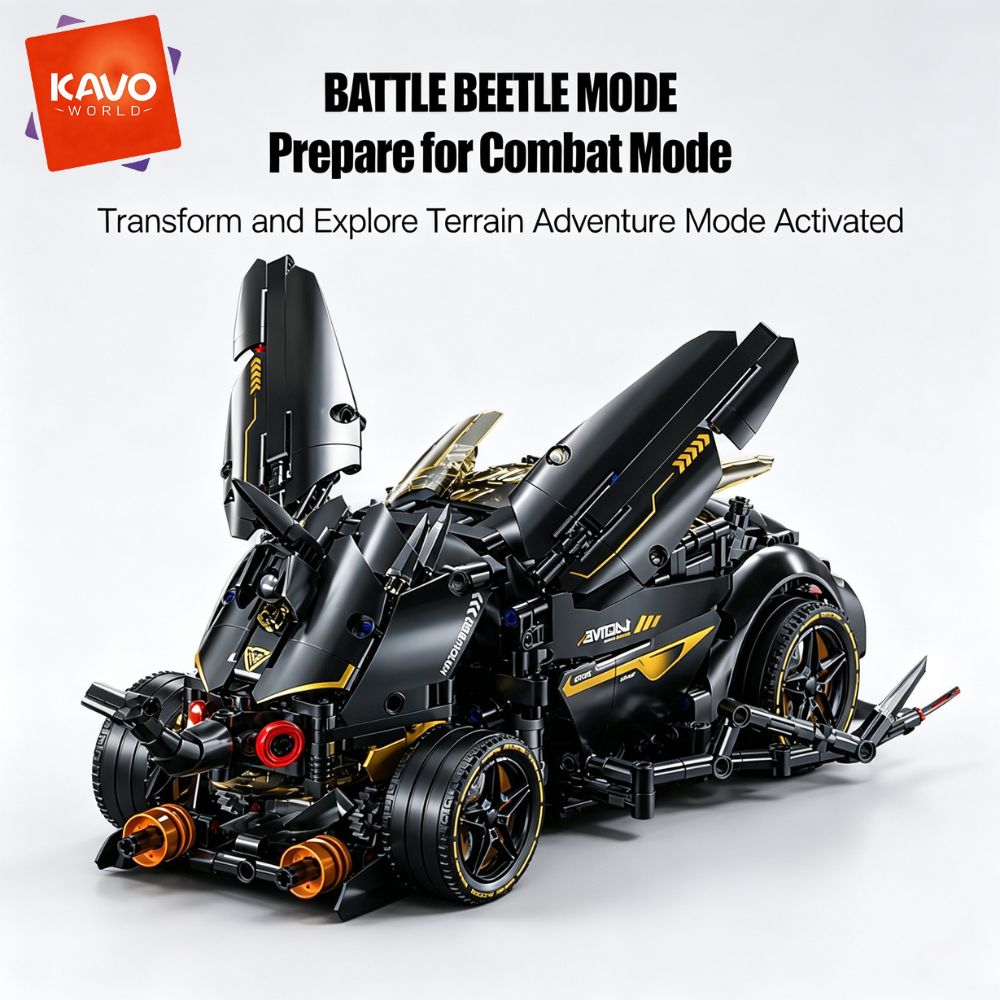 KAVOWORLD 1248 buah, Balok Ban - Stem Robotics Kit ulasan dan harga