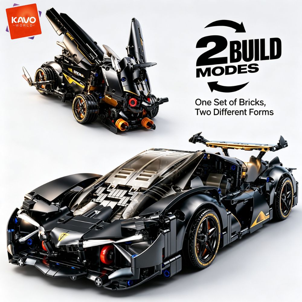 KAVOWORLD 1248 buah, Balok Ban - Stem Robotics Kit ulasan dan harga