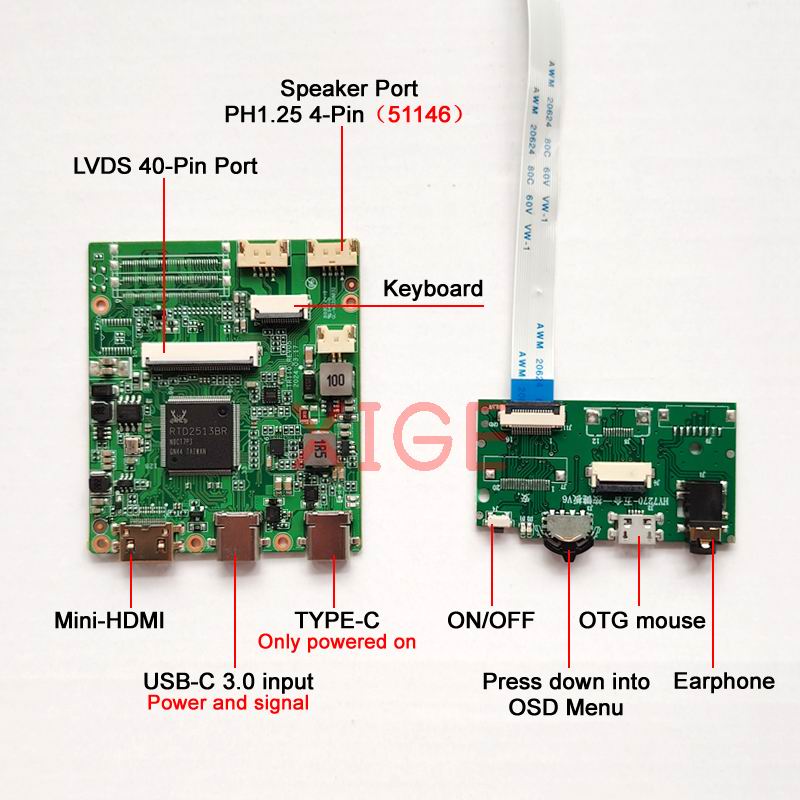 Cocok LP140WH1(TL)-TLA1/TLC6/T - Microcontroller Kit ulasan dan harga
