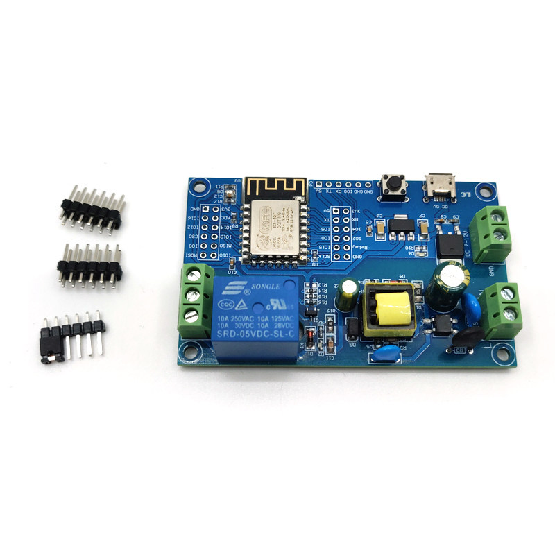 Modul Relay Tunggal WIFI ESP82 - Esp8266 Relay Module ulasan dan harga