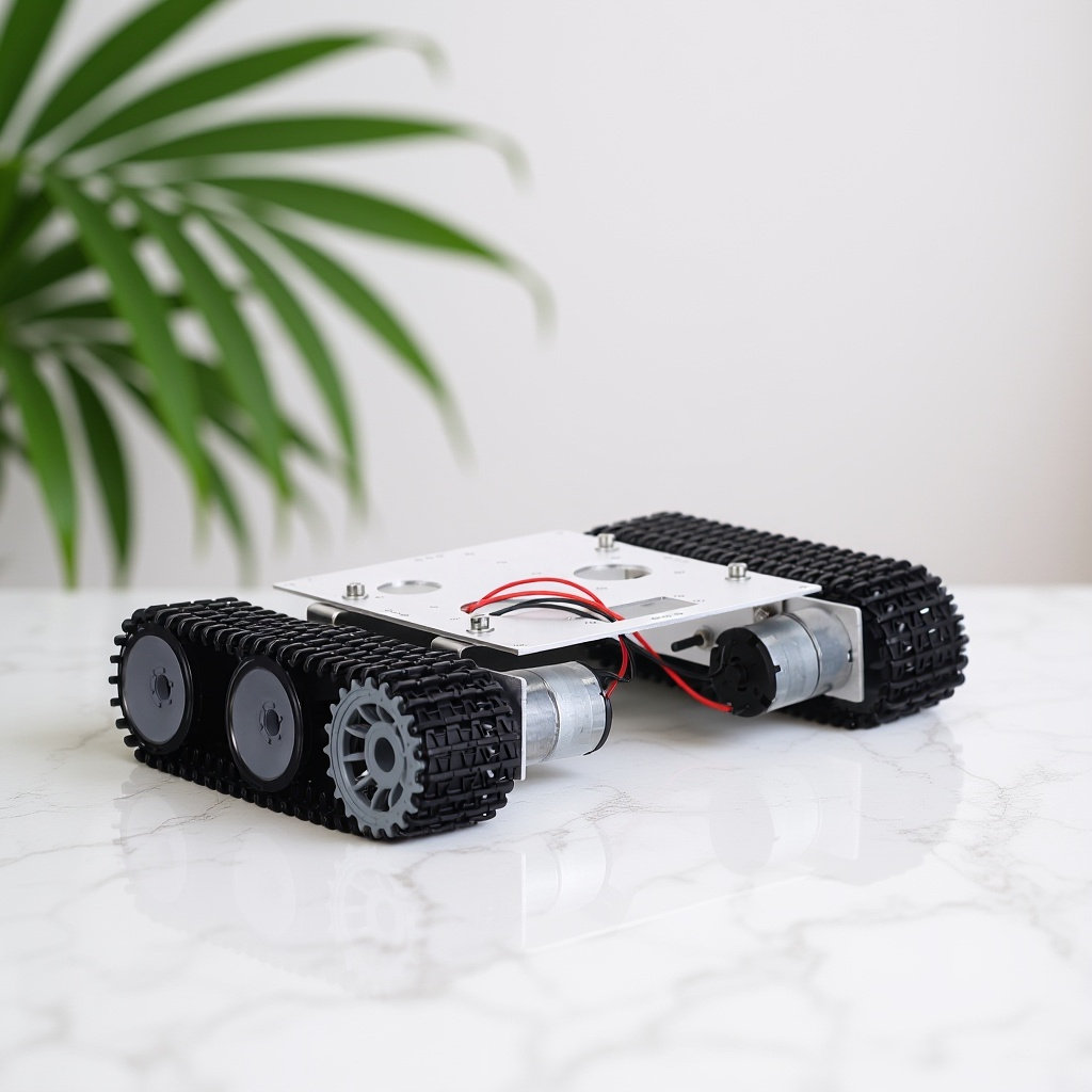 Kit Rangka Tank Robot Logam -  - Stem Robotics Kit ulasan dan harga