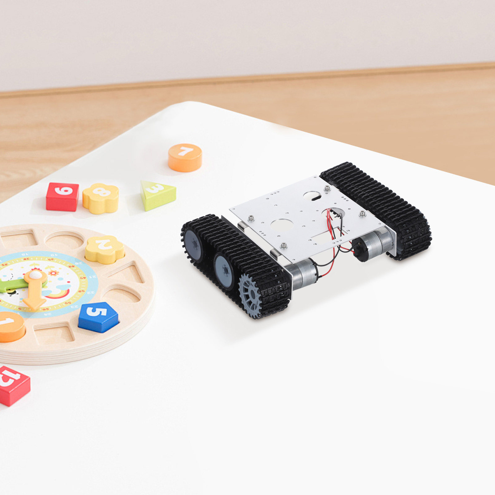 Kit Rangka Tank Robot Logam -  - Stem Robotics Kit ulasan dan harga