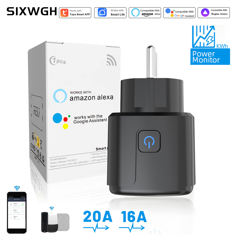 Tuya Smart Socket WiFi Remote  - Wifi Smart Plug ulasan dan harga