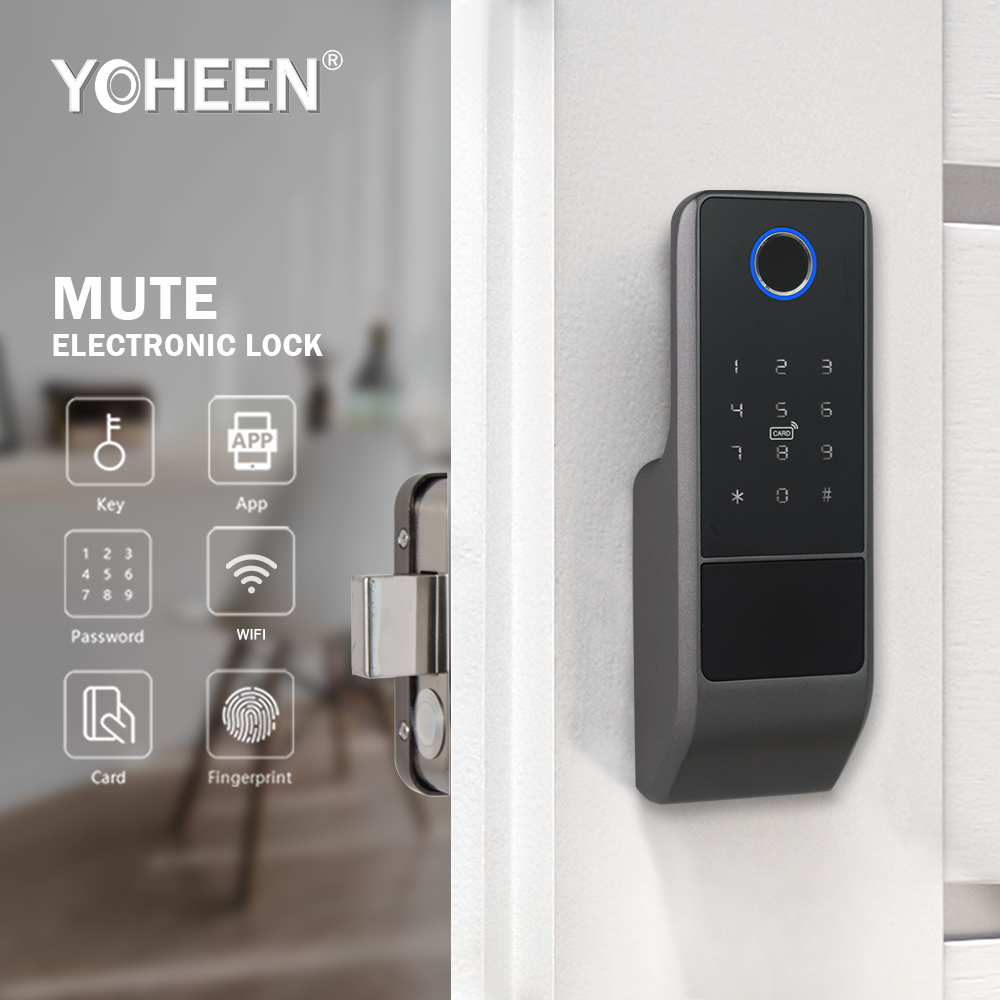 Kunci Pintu Pintar Elektronik  - Smart Door Lock Wifi ulasan dan harga