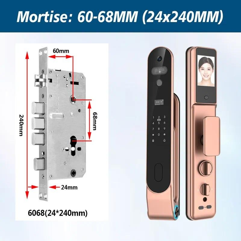 Kunci pintu elektronik pintar  - Smart Door Lock Wifi ulasan dan harga