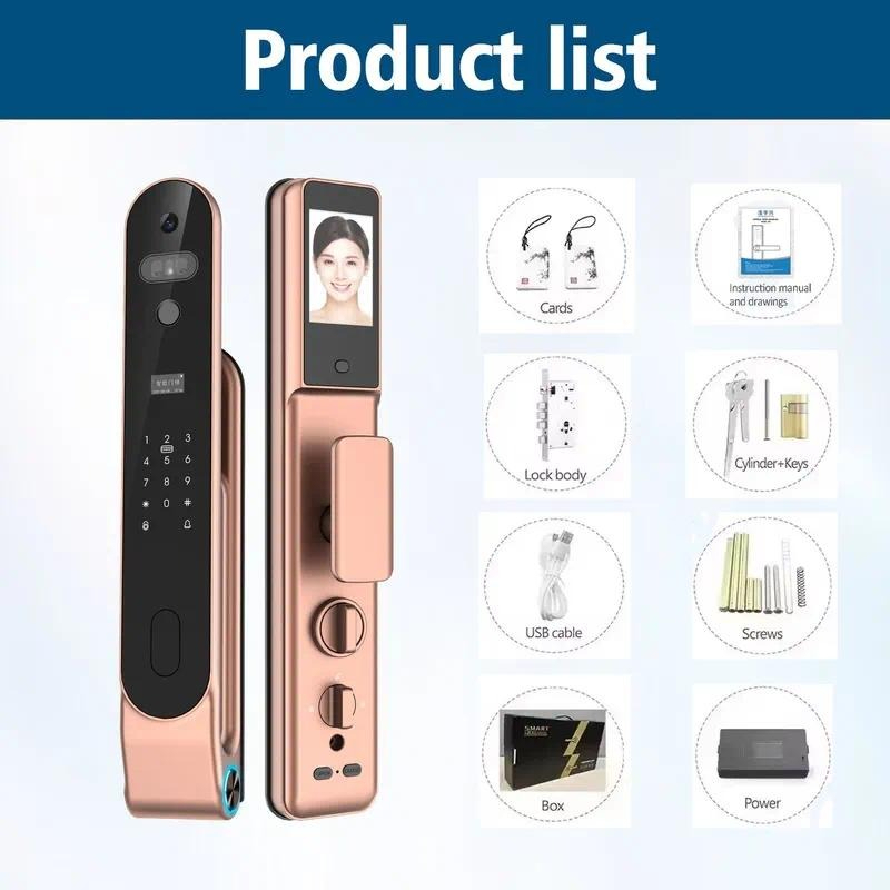 Kunci pintu elektronik pintar  - Smart Door Lock Wifi ulasan dan harga