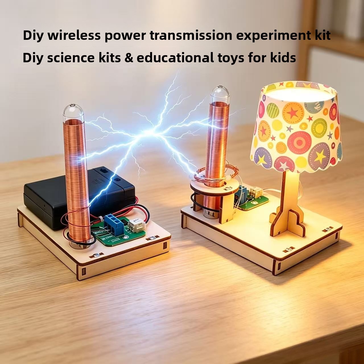 Model Transmisi Daya Nirkabel, - Electronics Project Kit ulasan dan harga