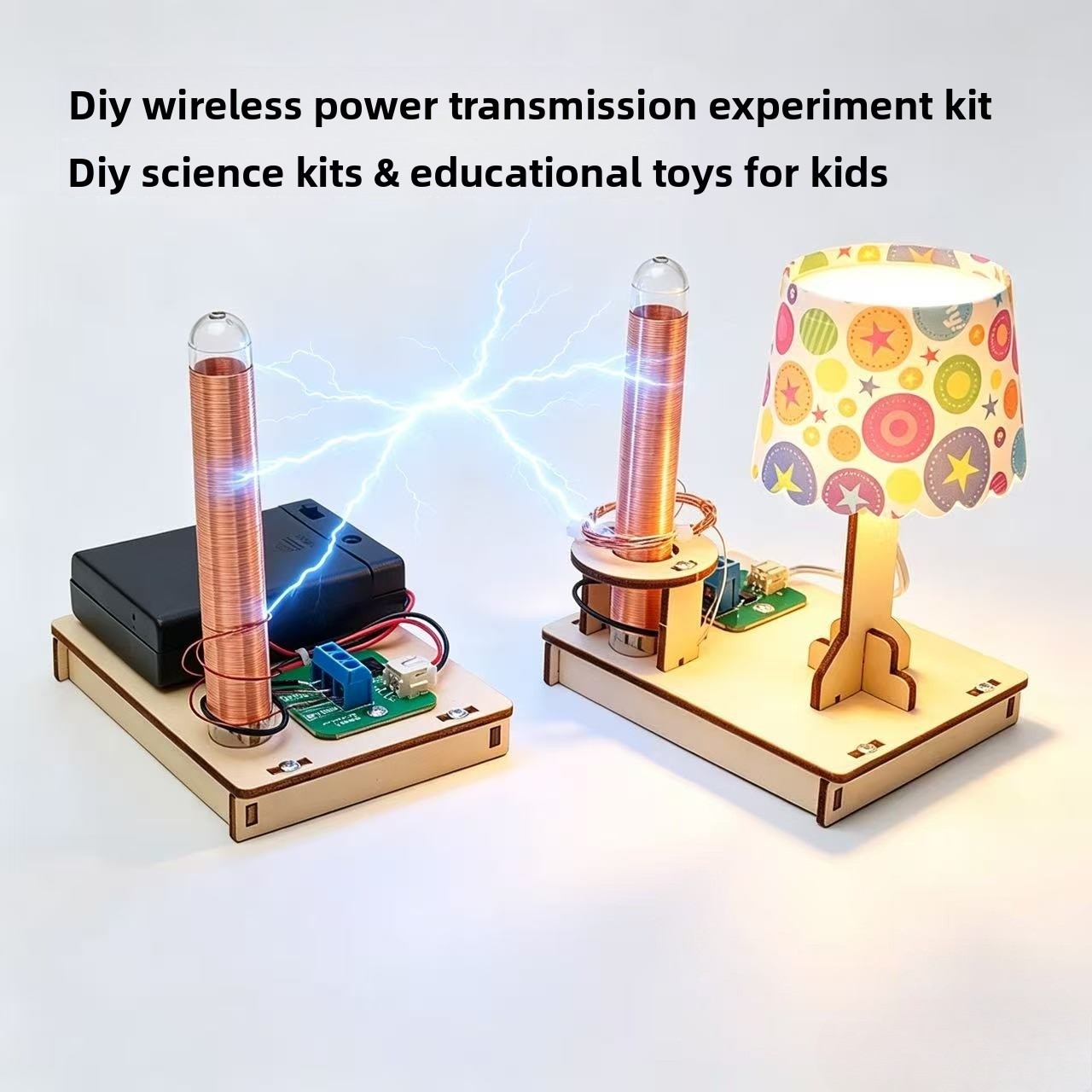 Model Transmisi Daya Nirkabel, - Electronics Project Kit ulasan dan harga