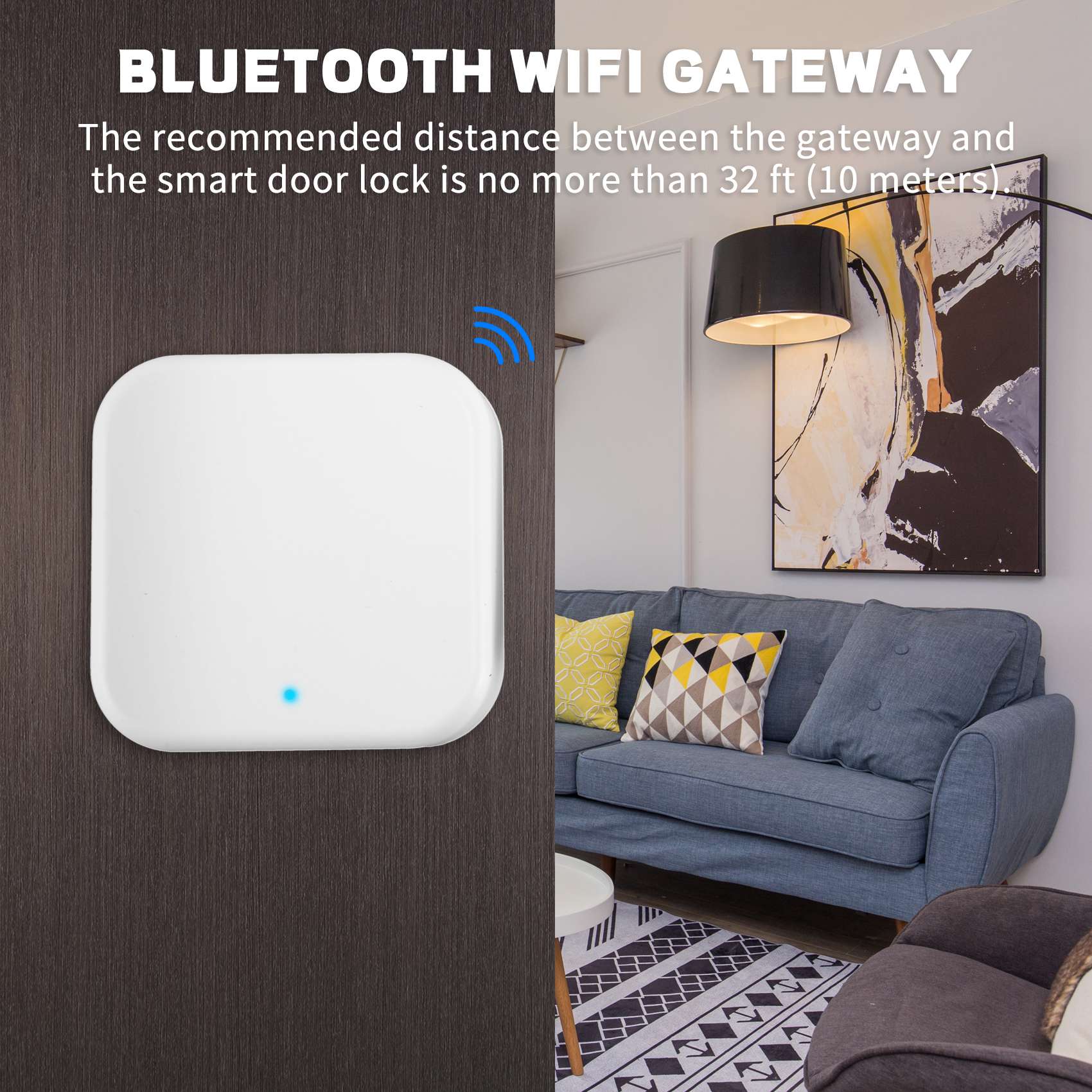 Gerbang Wifi Bluetooth Kunci P - Smart Door Lock Wifi ulasan dan harga