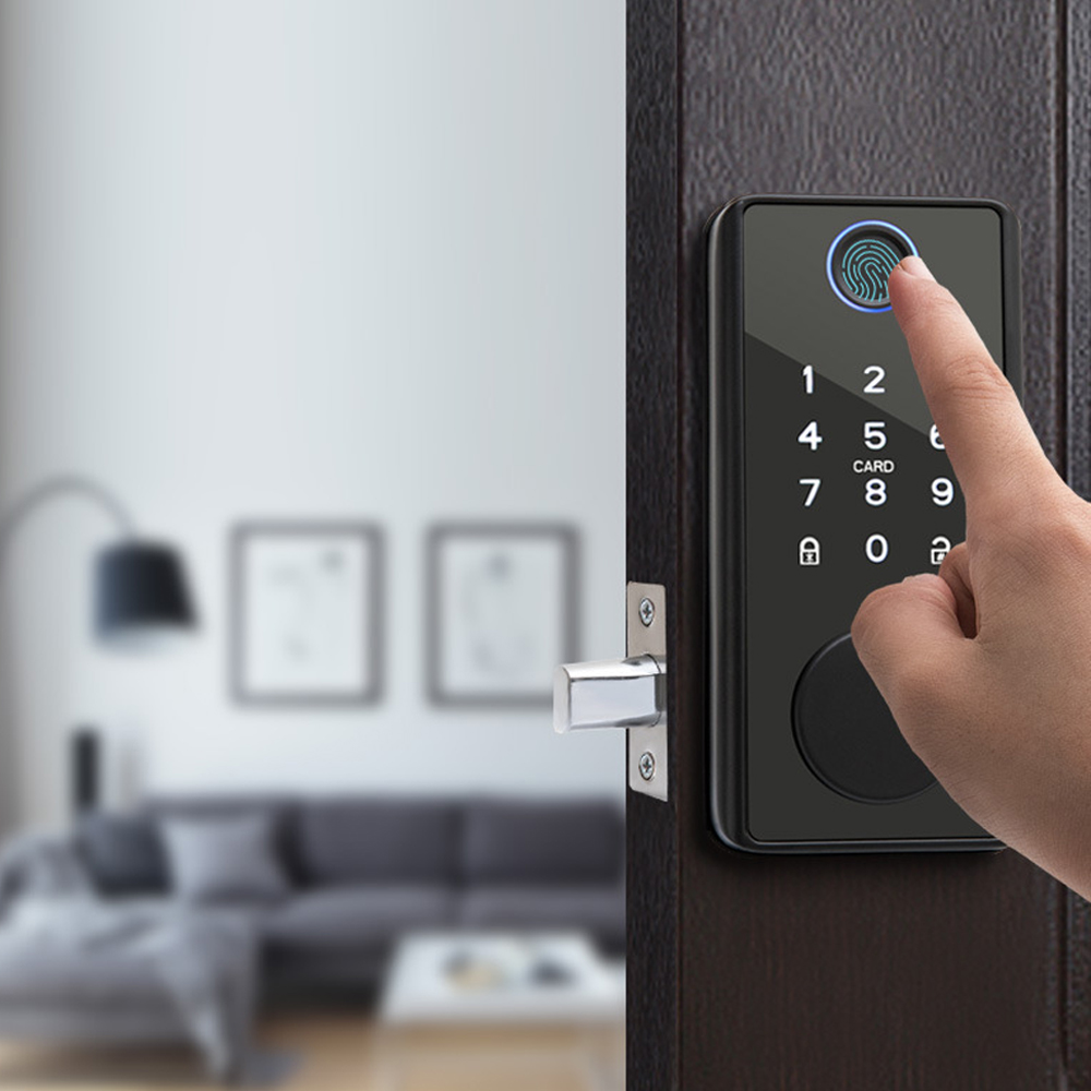 Kunci Pintu Elektronik Digital - Smart Door Lock Wifi ulasan dan harga