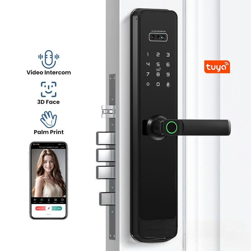 EGFirtor Semi-otomatis Tuya Ku - Smart Door Lock Wifi ulasan dan harga
