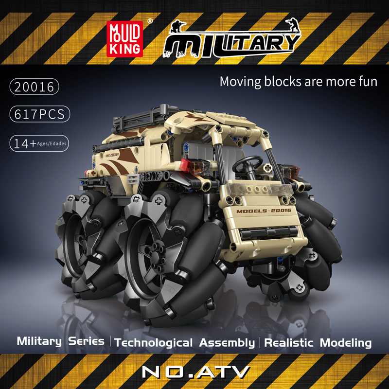 Mold KING 20016 mobil ATV RC a - Stem Robotics Kit ulasan dan harga