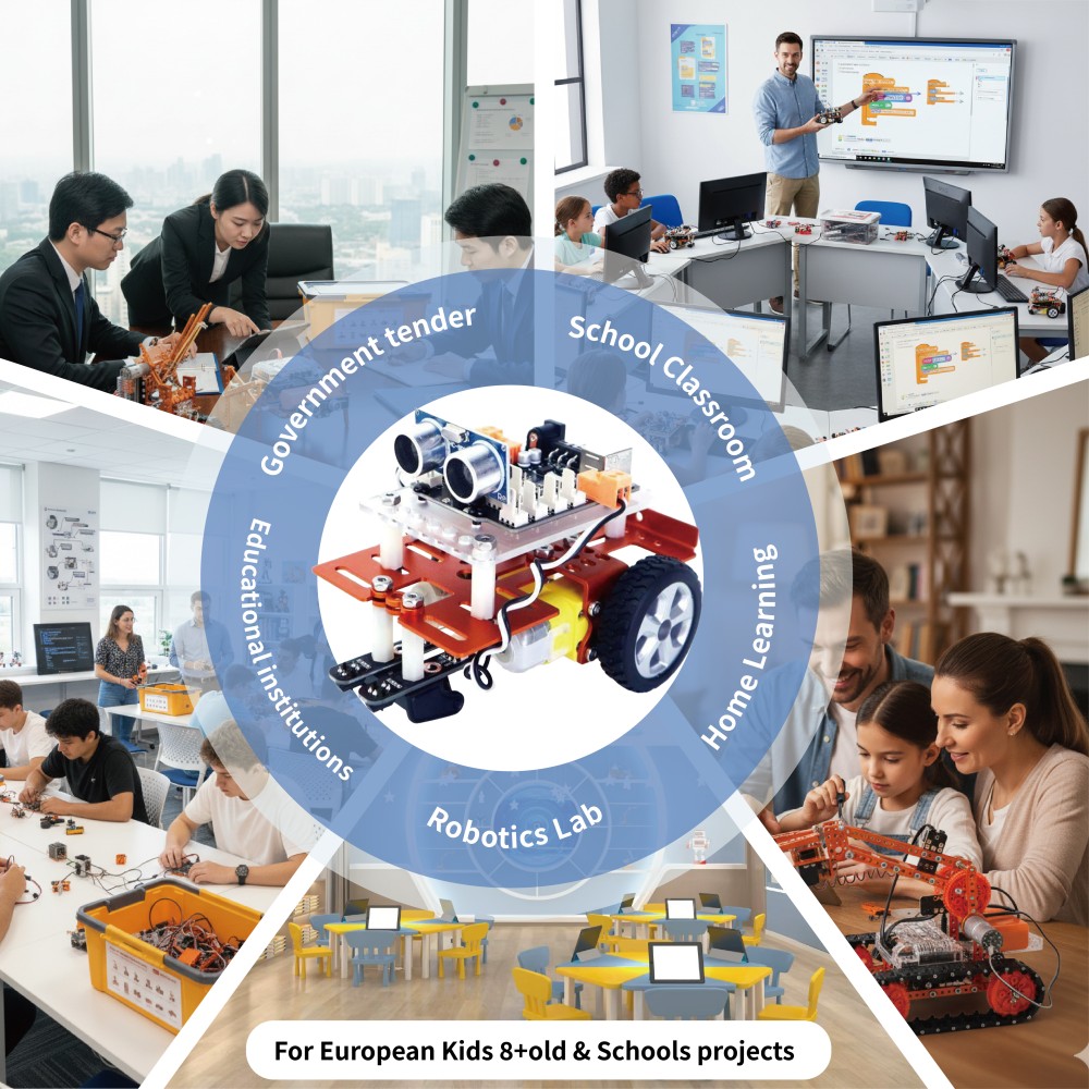 WEEEMAKE Kit Robotika Senior S - Stem Robotics Kit ulasan dan harga